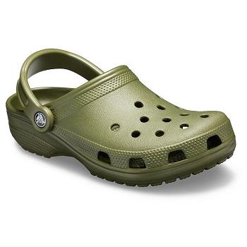 Crocs Classic Clog Olivovo Zelene - Panske Dreváky